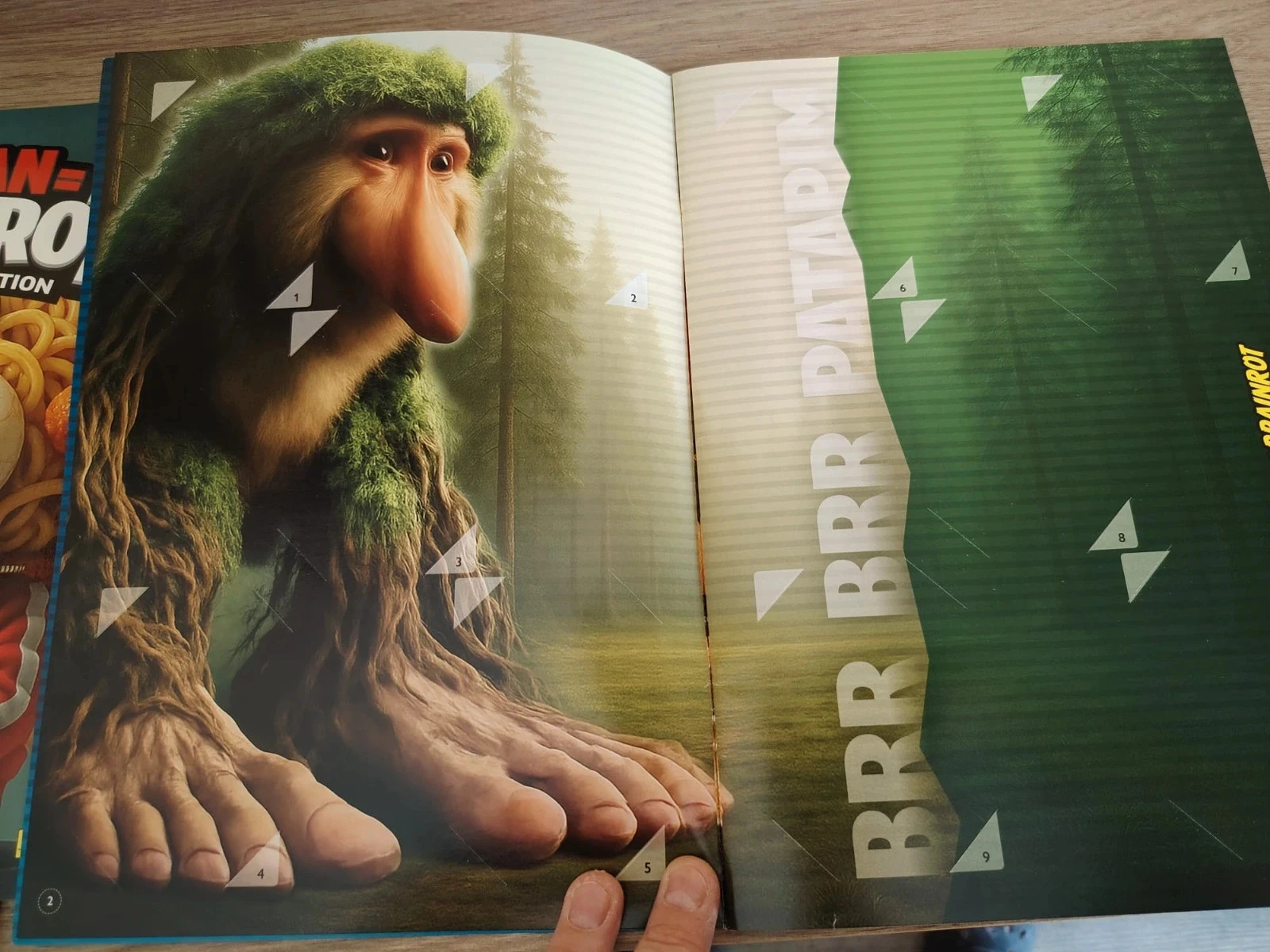 Lot van 3 Panini Brainrot kaarten albums – photo 7